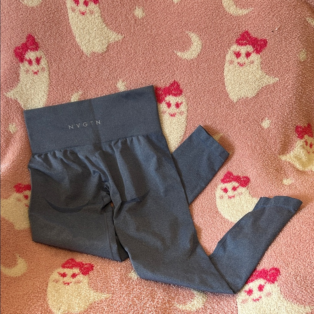 NVGTN seamless leggings - Size Medium - Blue Denim